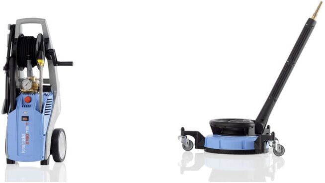 Set Kränzle K 2160 TST + Flächenreiniger Round Cleaner UFO mit Rollen