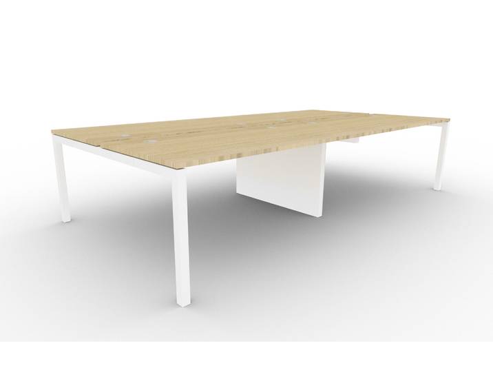 Goulotte verticale range-câbles grande capacité - gamme ARCHE - Blanc