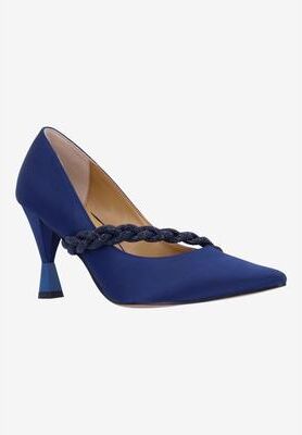 Women's Nyomee Pump by J. Renee in Navy (Size 7 M)