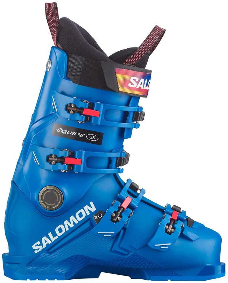 Salomon  - Equipe 65 Race Blue White Equipe Red - 25-25.5 - Chaussures de Ski