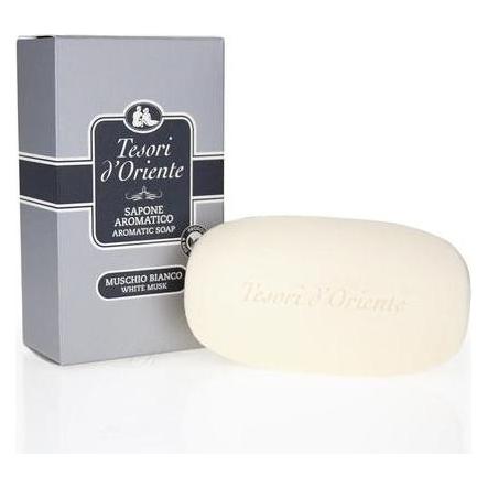 Tesori d'Oriente Muschio Bianco Weisse Moschusseife 125g (Hartseife, 142 g) (46356817)