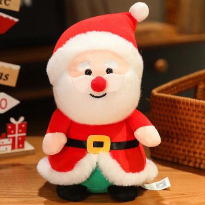 Multicon Wholesale Hub Lovely Santa Claus, Elk Plush Doll, Stuffed Animal Toy, Soft Christmas Decoration, Perfect Gift For Home And Kids santa Claus
