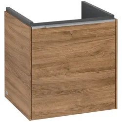 Villeroy & Boch Subway 3.0 Waschbeckenunterschrank, 1 Tür, 423 x 432 x 361,5 mm, Kansas Oak / Kansas C58100RH