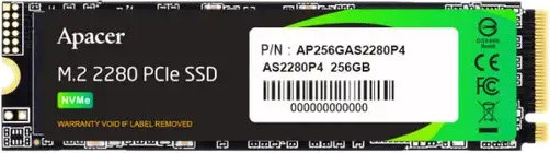 Apacer As2280P4 256 GB SSD