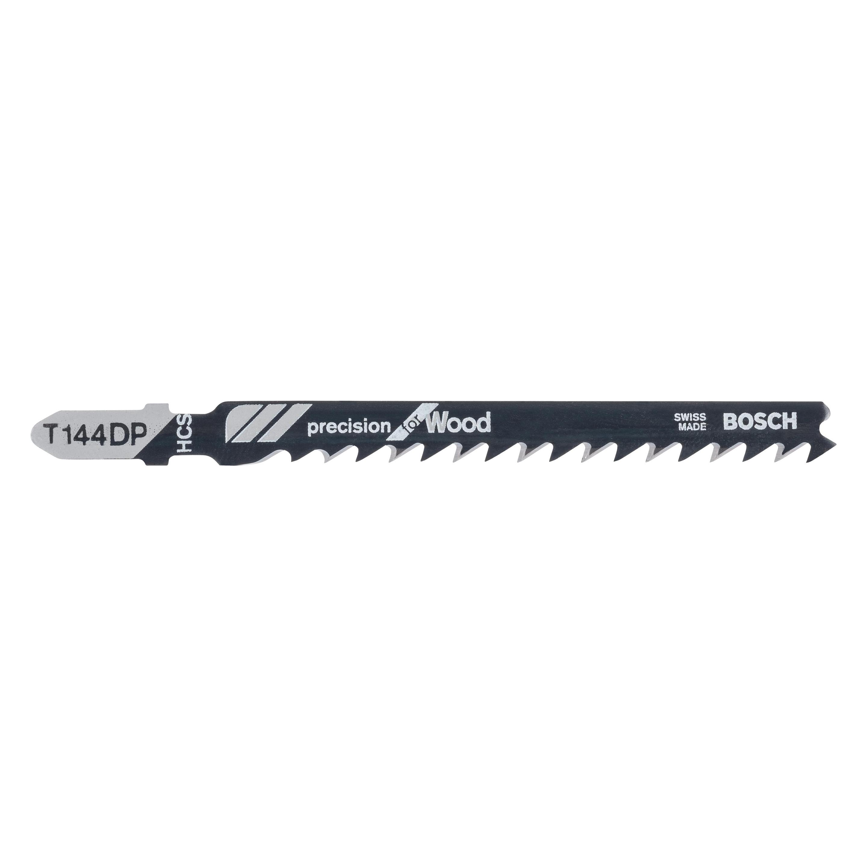 Bosch Zubehör Stichsägeblatt HCS, T 144 DP Precision for Wood (2609256726)