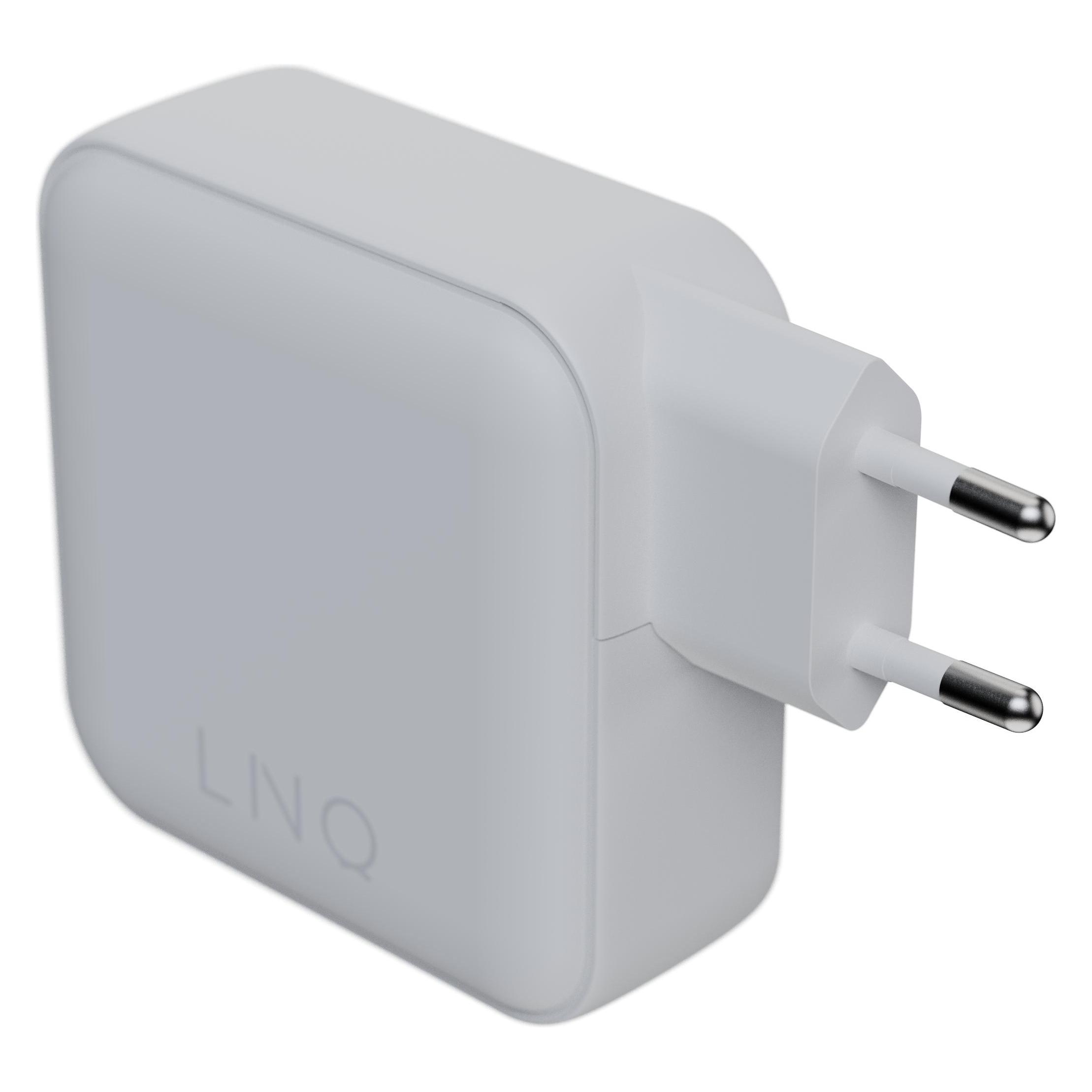 LinQ 140W GaN2 Wall Charger (140 W, 3 Ports) (LQ48033)