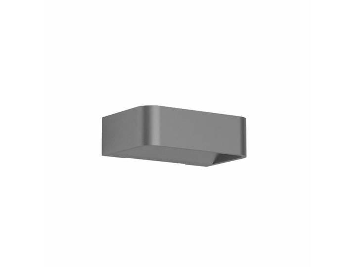 Rotaliana Designer Wandlampe Frame W1, alu / grau / zink, für Wohn- / Esszimmer, Aluminium, Design, Wandleuchte, Wandlampe Innen