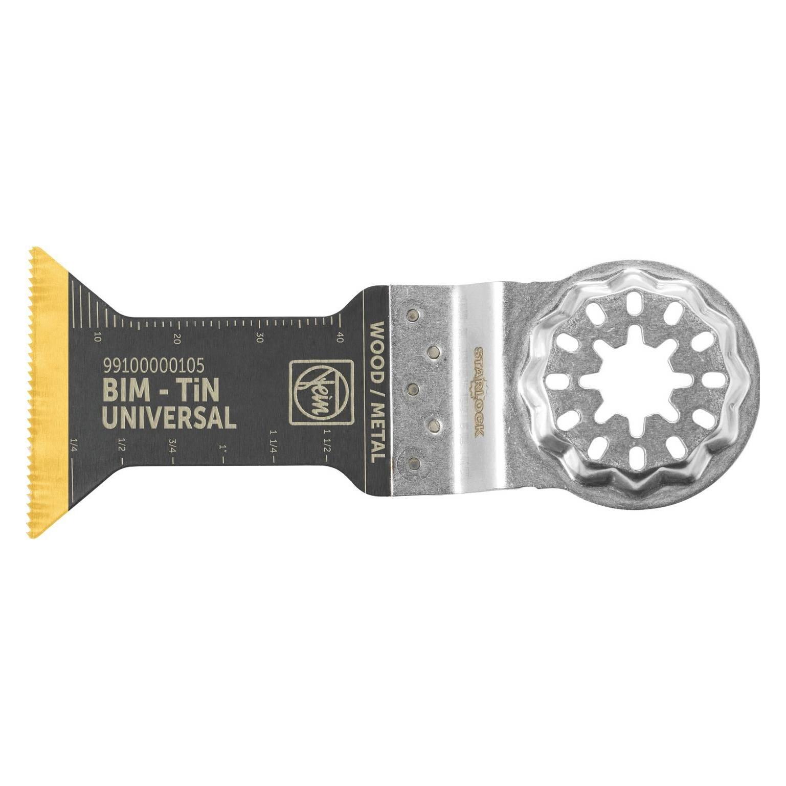 Fein E-Cut Universal-Sägeblatt mit Titanbeschichtung (3 St.), Länge 55 mm, Breite 44 mm, VE 3 St, Aufnah (99100000106)
