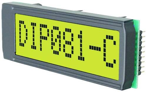 DISPLAY VISIONS 7-Segment-Anzeige Gelb 11.48mm 3.3 V, 5V Ziffernanzahl: 1 EADIP081-CHNLED