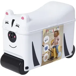 Little Rolla Kinderkoffer zum Draufsitzen, Koffer, Mehrfarbig, Rosa