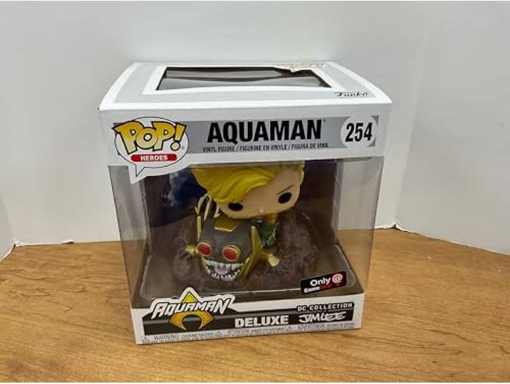 Funko DC Comics Pop! Heroes : Aquaman - Jim Lee (exclusief in het VK)