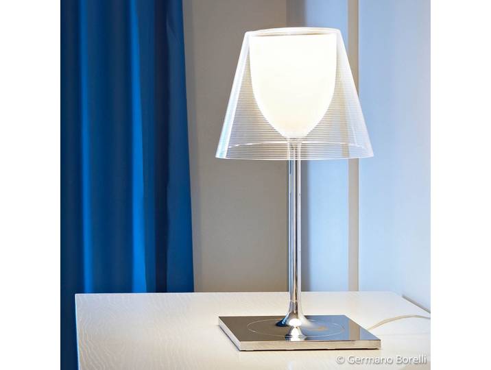 Lampe à poser KTribe T1 transparente - FLOS - Salon / séjour - Design - Plastique - Avec abat-jour