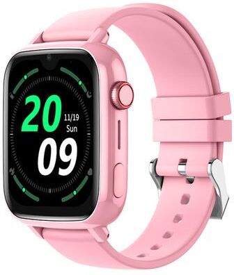Inspire Daily Merch Kids Smartwatch GPS Video Call Tracker With SOS And APP Download pink