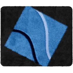 Batex Badteppich NIMA blau WC-Vorleger ohne Ausschnitt 50x60 cm