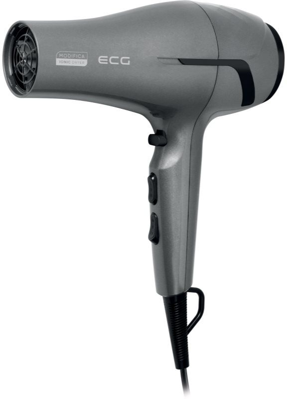 ECG Modifica Grigio Grande sèche-cheveux 1 pcs
