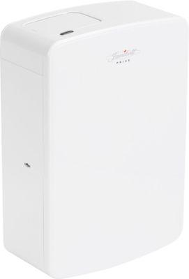 Sanitär Abfalleimer Janibell Privé, Volumen 7,5 l, Sensortechnik, abschließbar, L 140 x B 292 x H 422 mm, ABS-Kunststoff, weiß