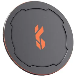 K&F Concept 67mm Metal Cap, Black, Aluminium Alloy, Doulbe Function (67 mm), Objektivdeckel, Schwarz
