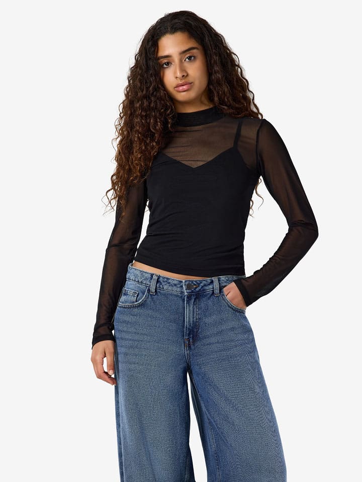 Noisy may Longsleeve in Schwarz - S