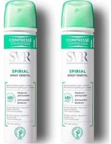 SVR Desodorante Spirial Vegetal Comprimido 2x75 ml