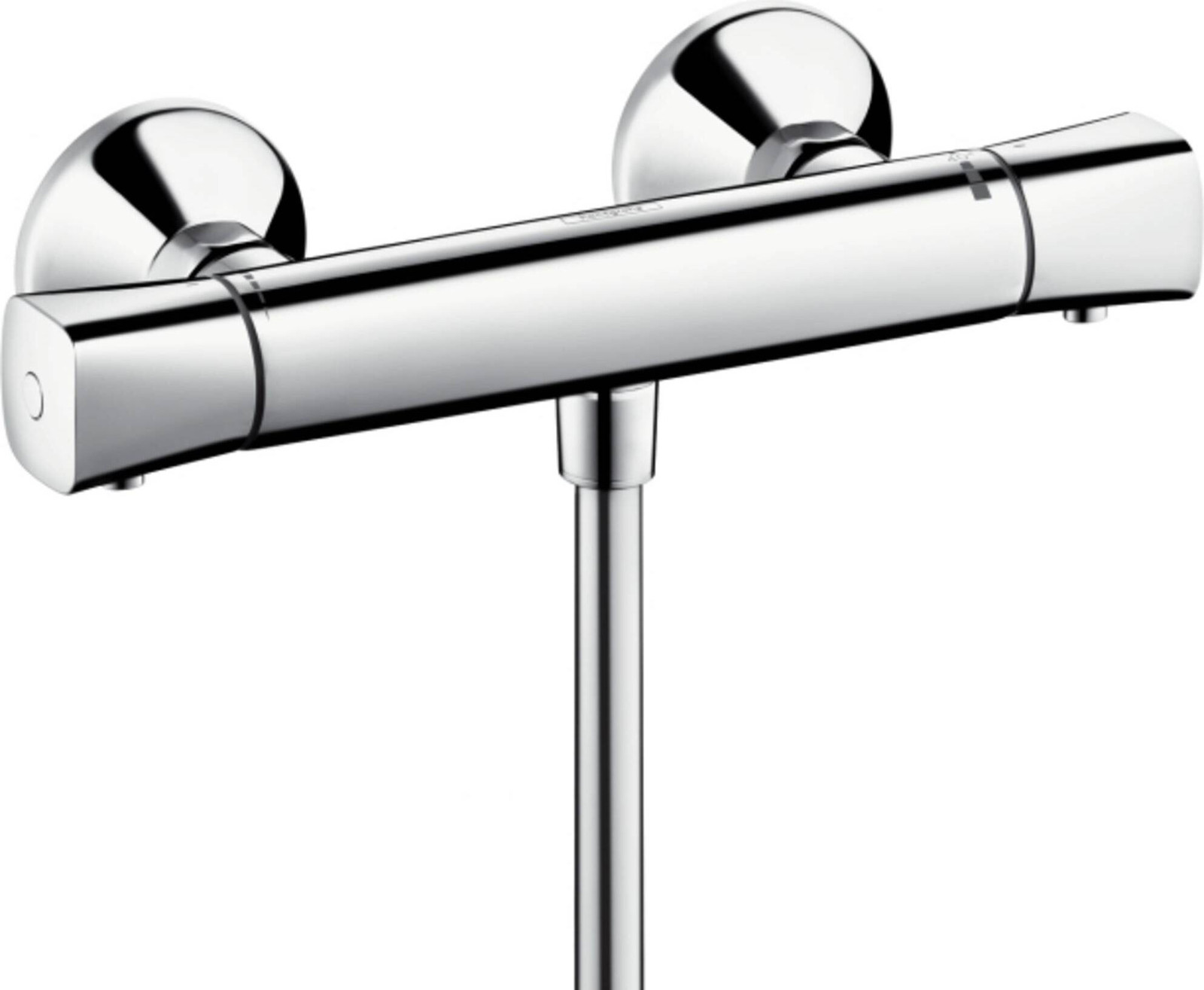 Hansgrohe Ecostat thermostaatkraan voor douchekoppen, universeel opbouwmodel, chroom
