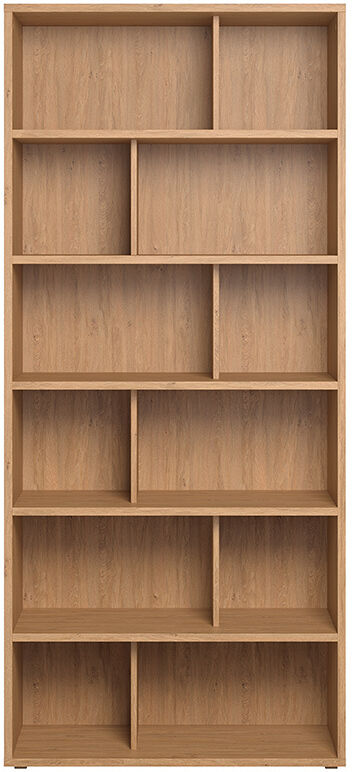 Miliboo Bibliothèque design finition bois clair chêne L92 cm EPURE