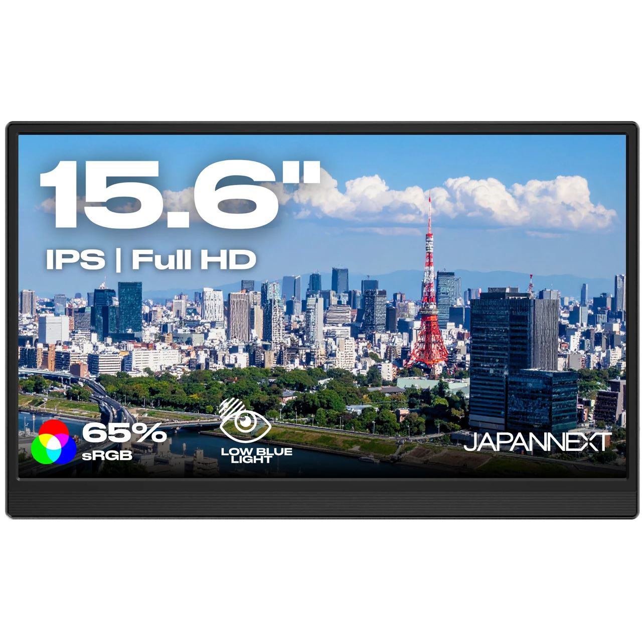 15,6" (39,62cm) JAPANNEXT JN-MD-i156F-LE schwarz 1920x1080 1x Micro HDMI