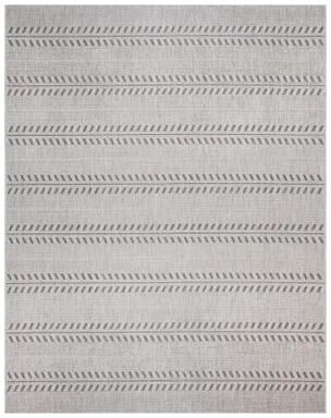 Gertmenian Paseo Moran Leaf Striped Flatweave Polypropylene Indoor/ Outdoor Area Rug Collection