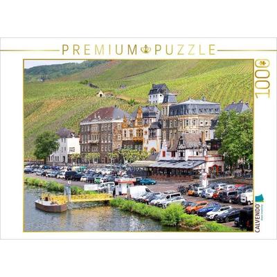 CALVENDO Puzzle An der Uferpromenade Gestade in Bernkastel-Kues | 1000 Teile Lege-Größe 64x48cm Foto-Puzzle für glückliche Stunden