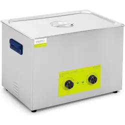 Ulsonix Ultraschallreiniger Ultraschallreinigungsgerät Ultraschallbad 30 L 600 W 40 kHz, Ultraschallreiniger, Silber