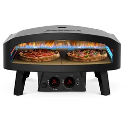 Cozze XXL Pizzaofen Gas 24" Black Edition, 13 kW