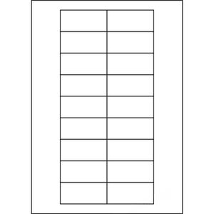 Böttcher-AG Einsteckschilder 65 x 30mm 180 Stück