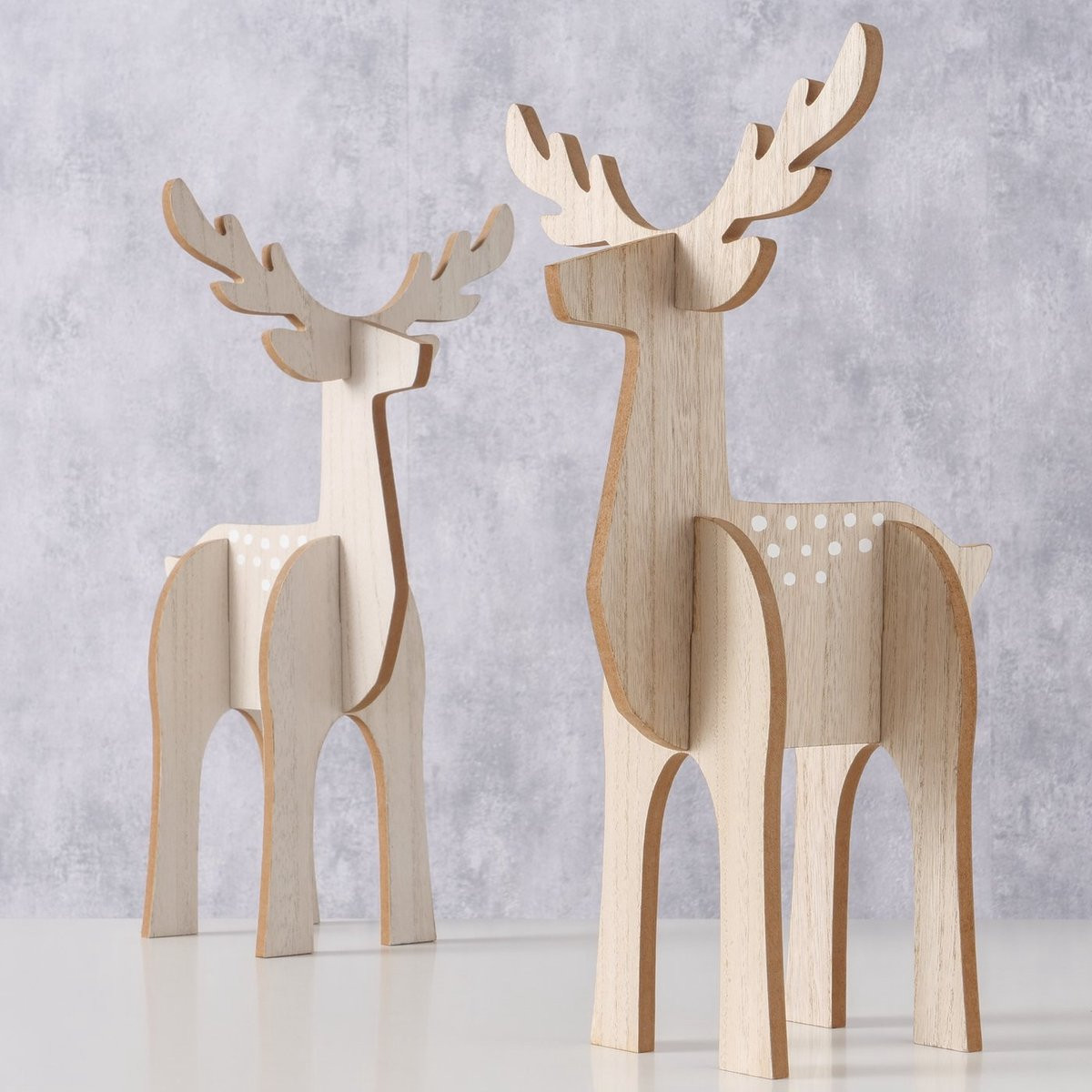 Boltze Home Hertfiguur Decoratie MDF Hoogte: 40,2 cm