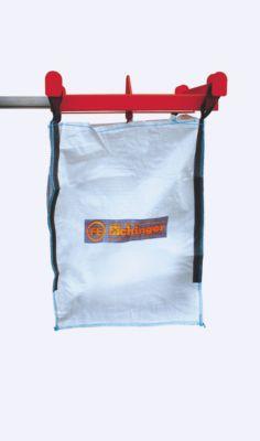 Eichinger-Industrie Big Bag Traverse für den Stapler- und Kranbetrieb, bis 1000 kg, Einfahrtaschen und Kranösen, Stahl, reinorange RAL 2004