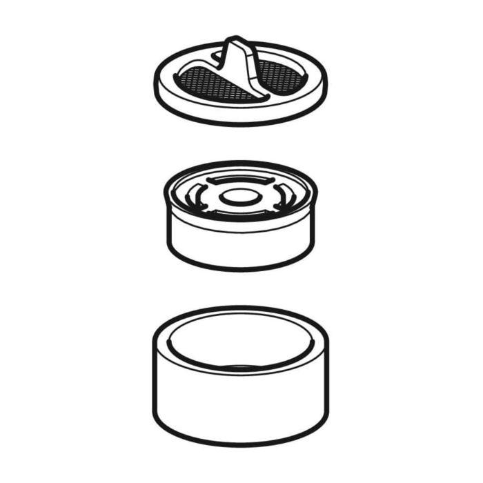 Geberit Set Filtersieb zu Hygienespülung 243066001 f. HS10 / HS30 / HS 50 Hygienespülung