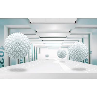 Fototapete PAPERMOON "Abstrakt 3D Effekt", bunt, B:2m L:1,49m, Vlies, Tapeten
