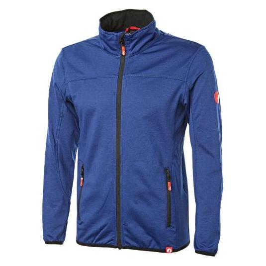 Magni Tech-Fleecejacke kornblau/schwarz meliert Gr. S Fortis Elements (S) (4063726012951-138022.0300)
