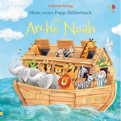 Mein erstes Papp-Bilderbuch: Die Arche Noah, Gebundene Ausgabe von Russell Punter, Usborne, 978-1-78941-124-9