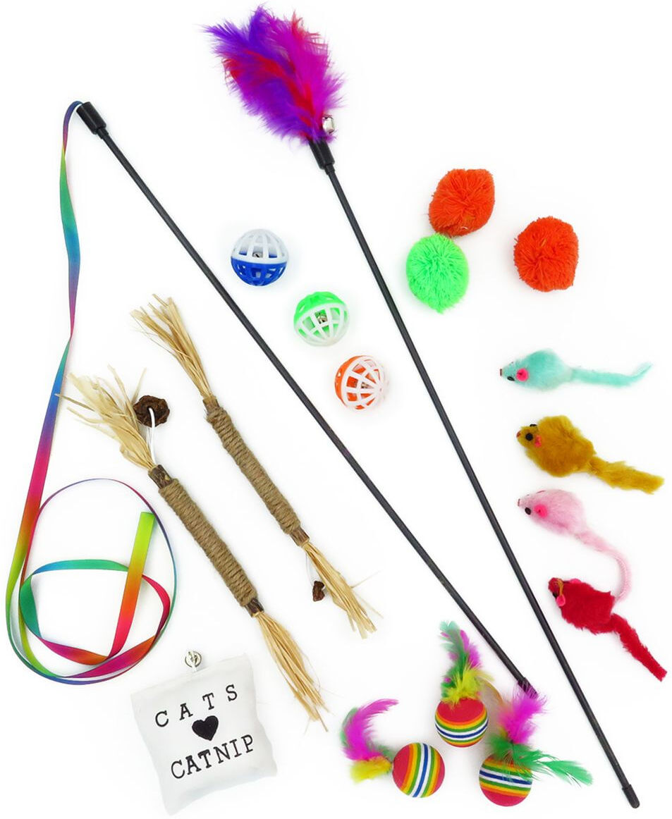 Yes! Gioco Playful Kit per Gatto 18PZ