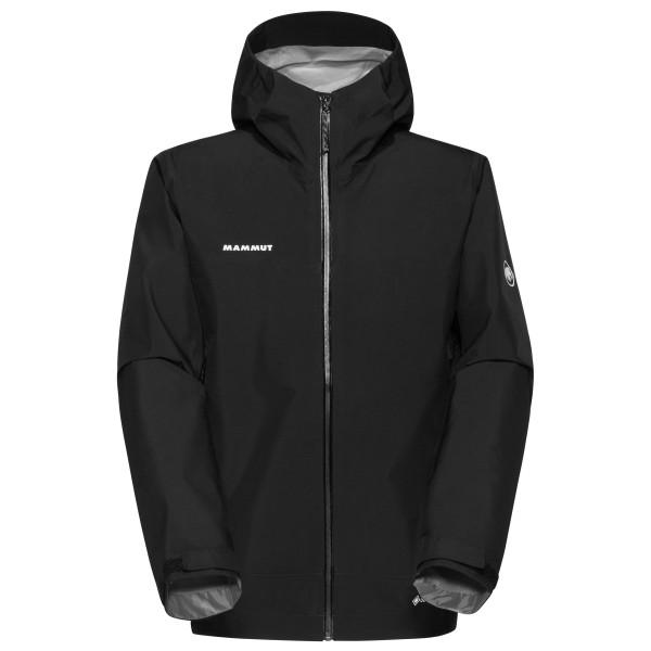 Mammut - Crater Light Hardshell Hooded Jacket - Regenjacke Gr XXL schwarz