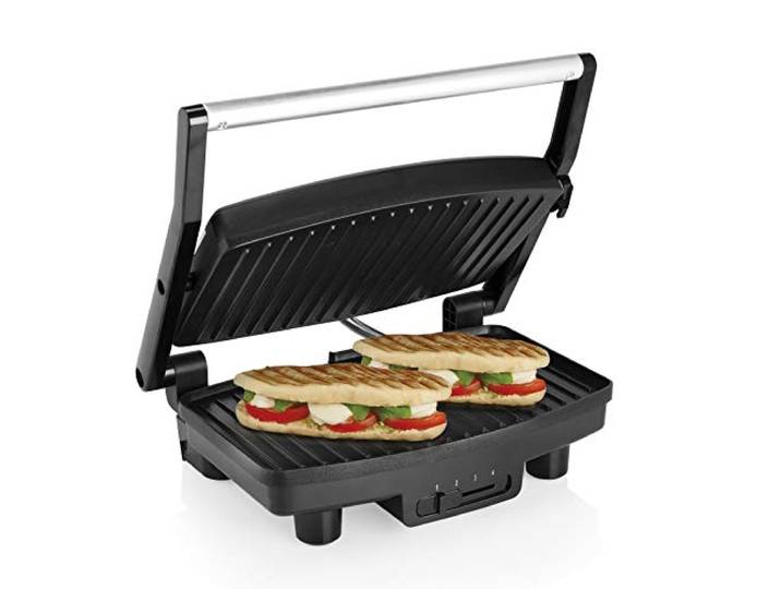 Tristar GR-2856 Contactgrill – Regelbare thermostaat - Anti-aanbaklaag – 1500 W - Zwart