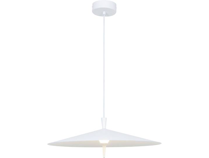 Pendellampe Merlo Weiss Metall/Kunststoff 1200 lm B 50 cm - LED - Lichtfarbe: Extra warmweiss - LED Energiesparlampen