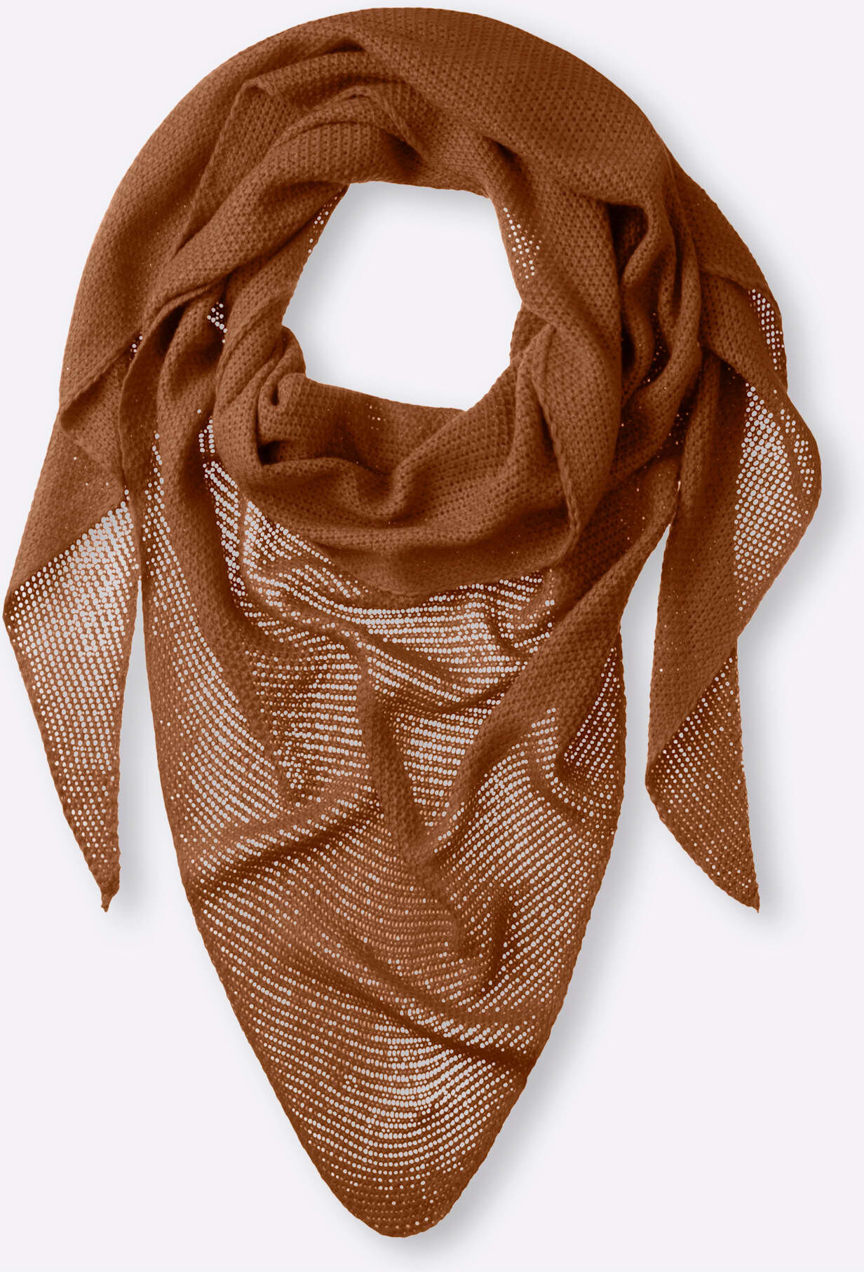 Modetuch HEINE, Damen, cognac, Viskose, Modetücher Modetuch cognac Einheitsgröße