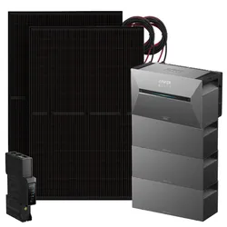 Anker 900W Solix 3 Balkonkraftwerk inkl. 2,69kWh Speicher E2700 & Stromzähler - 0% MwSt. (gemäß§12 Abs.3 UstG**)