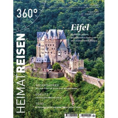 360° HeimatReisen - Ausgabe 1/2024, Geheftet von , 360° medien, 978-3-96855-504-1