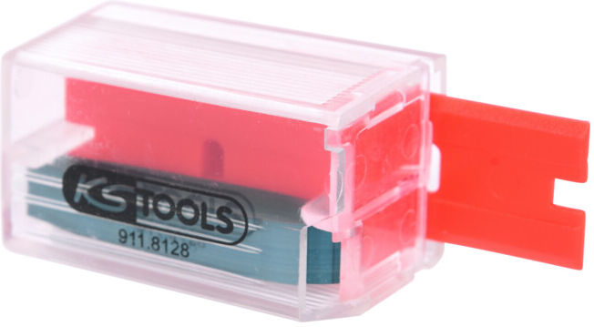 Lames de rechange pour grattoirs, pack de 10 ; KS Tools (911.8128)
