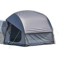 VEVOR SUV-Zelt Camping AutO-Zelt ( 240 x 240 x 215 cm) wasserdichtes PU2000 geräumiges Doppelschicht-Design für 5-8 Personen, SUV-Campingzelt mit 2 Türen & Netzfenstern & Regendach & Tasche