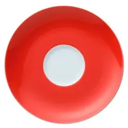 6er-Set Thomas Untertasse Sunny Day Ø 14,5 cm Porzellan Rot M (Medium)