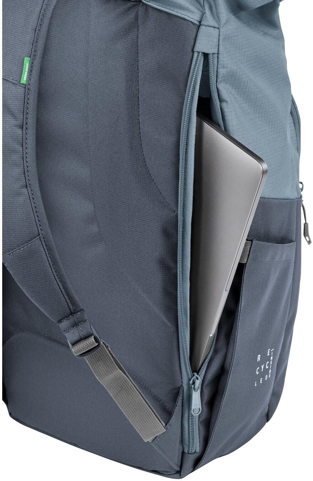 Freizeitrucksack VAUDE "Okab II", blau (grau), Rucksäcke, Herren, B/H/T: 30cm x 23cm x 47cm, Freizeitrucksack, B:30cm H:23cm T:47cm grau B/H/T: 30cm x 23cm x 47cm