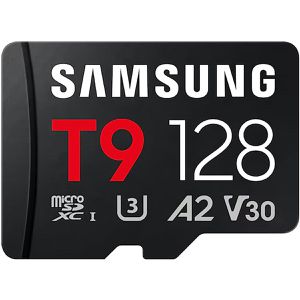Samsung Micro-SD-Karte T9 MB-MH128T/WW, 128GB, bis 200 MB/s, UHS-I U3, SDXC