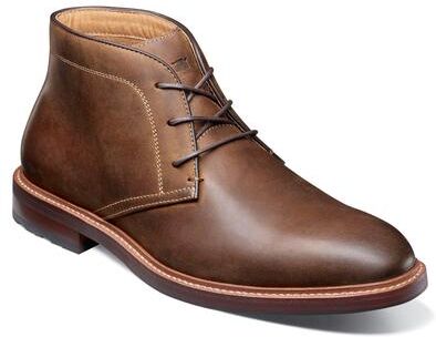 Florsheim Anthem Plain Toe Chukka Boot - Mens 7.5 Brown Boot W